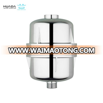 High Output Universal household big shower filter chrome